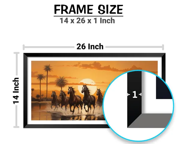 Black_Running_Horses_Vastu_Painting_Blessing_Lucky_Horse_White_Photo_Frame_Modern_Art_With_Lamination_Art_For_Living_room_Office_Decor