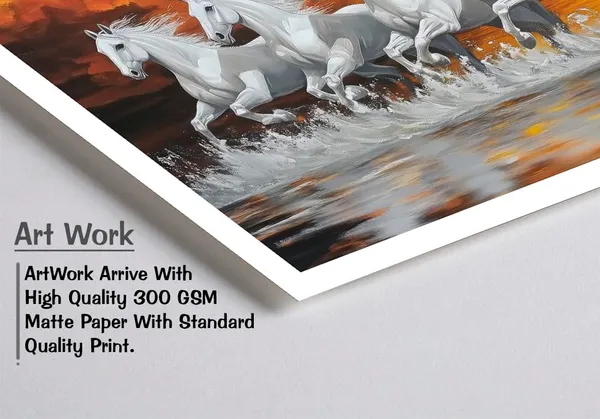 Running_Horses_Vastu_Painting_Blessing_Lucky_Horse_White_Photo_Frame_Modern_Art_With_Lamination_Art_For_Living_room_Office_Decor