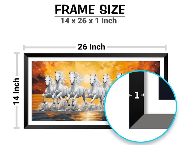 Running_Horses_Vastu_Painting_Blessing_Lucky_Horse_White_Photo_Frame_Modern_Art_With_Lamination_Art_For_Living_room_Office_Decor