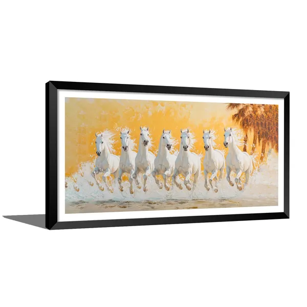Running_Horses_Vastu_Painting_Blessing_Lucky_Horse_White_Photo_Frame_Modern_Art_With_Lamination_Art_For_Living_room_Office_Decor