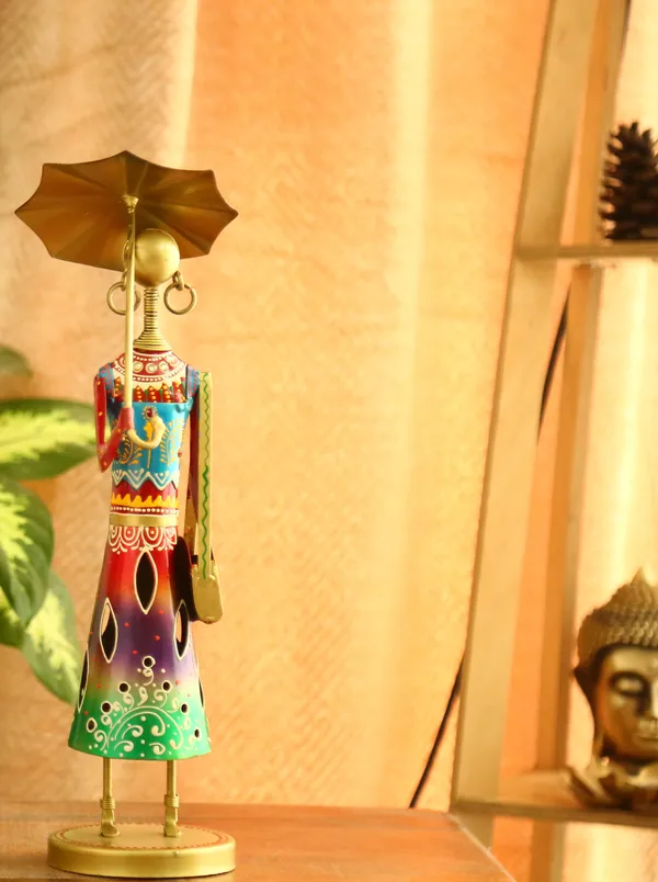 Chic_Umbrella_Doll_Warli_Art_Showpiece_-__Red