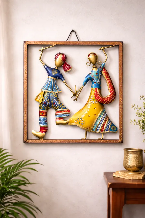 Dandiya_Couple_Warli_Frame