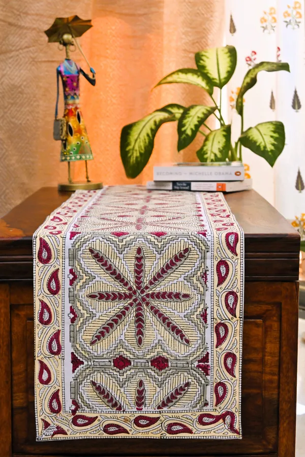 Flower_Handblock_Print_Table_Drape