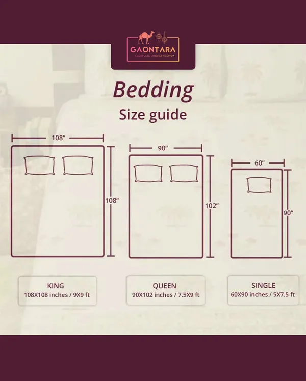 Flower_Shower_Percale_Cotton_Bedsheet_Handblock_Design_(King_Size)