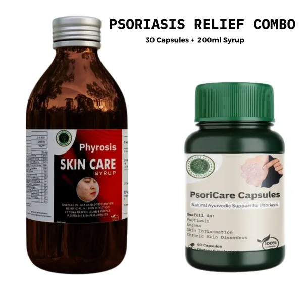 Phyrosis_Skin_Care_Combo_–_Syrup_(200ml)_+_Capsules_(30_Caps)