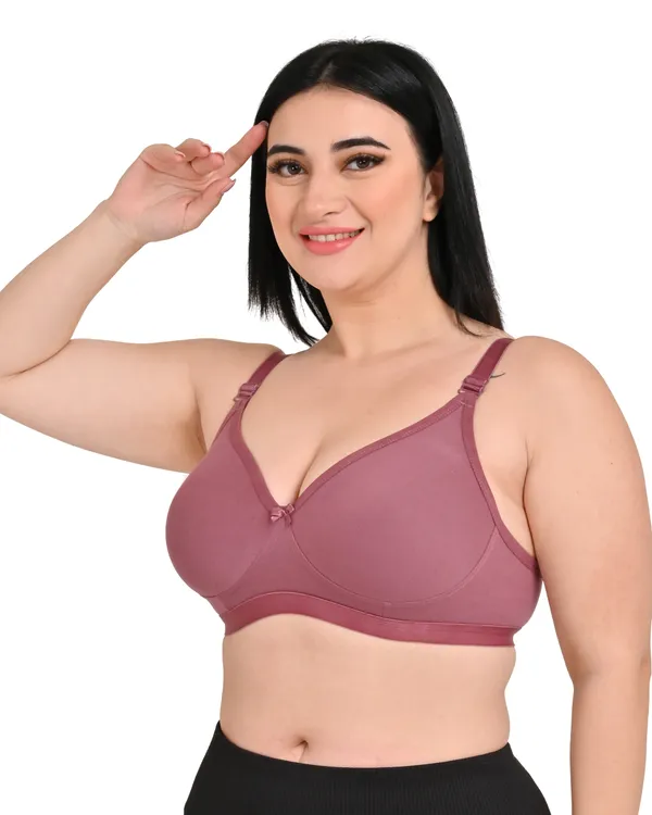 Pack_Of_3_Women's_Cotton_Blend_Solid_Full_Coverage_Ethnic_Daily_Wear_Non_Padded_Bra