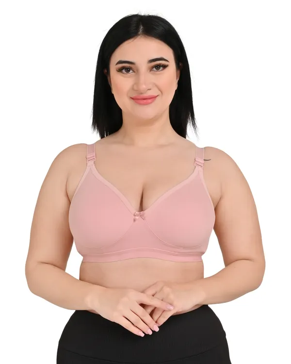 Pack_Of_2_Women's_Cotton_Blend_Solid_Full_Coverage_Ethnic_Daily_Wear_Non_Padded_Bra