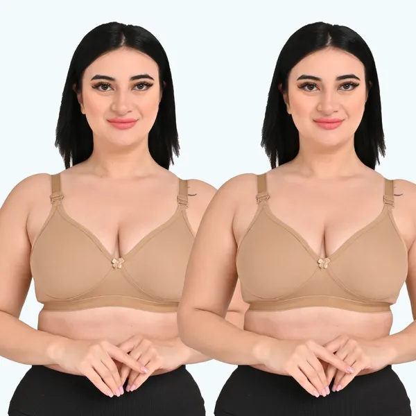 Pack_Of_2_Women's_Cotton_Blend_Solid_Full_Coverage_Ethnic_Daily_Wear_Non_Padded_Bra