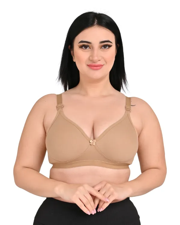 Pack_Of_2_Women's_Cotton_Blend_Solid_Full_Coverage_Ethnic_Daily_Wear_Non_Padded_Bra