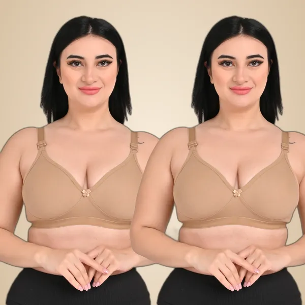 Pack_Of_2_Women's_Cotton_Blend_Solid_Full_Coverage_Ethnic_Daily_Wear_Non_Padded_Bra