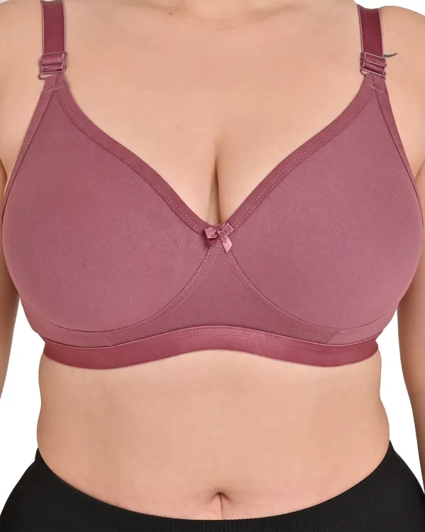 Pack_Of_2_Women's_Cotton_Blend_Solid_Full_Coverage_Ethnic_Daily_Wear_Non_Padded_Bra