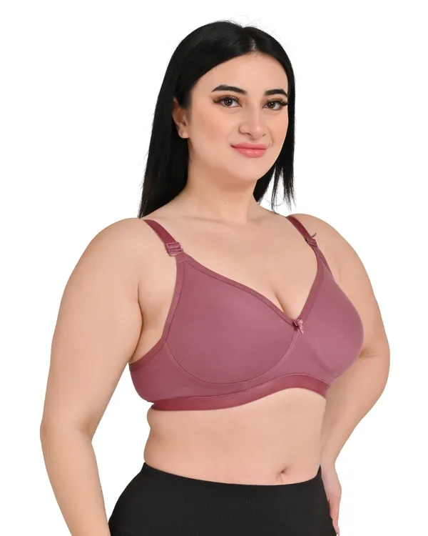 Pack_Of_2_Women's_Cotton_Blend_Solid_Full_Coverage_Ethnic_Daily_Wear_Non_Padded_Bra