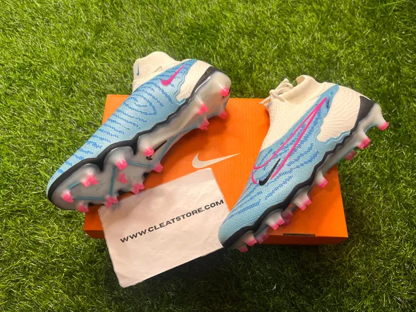 Sky_Blue_PhantomGX_Ghost_Lace_High_Ankle_Football_Boots_For_Unisex