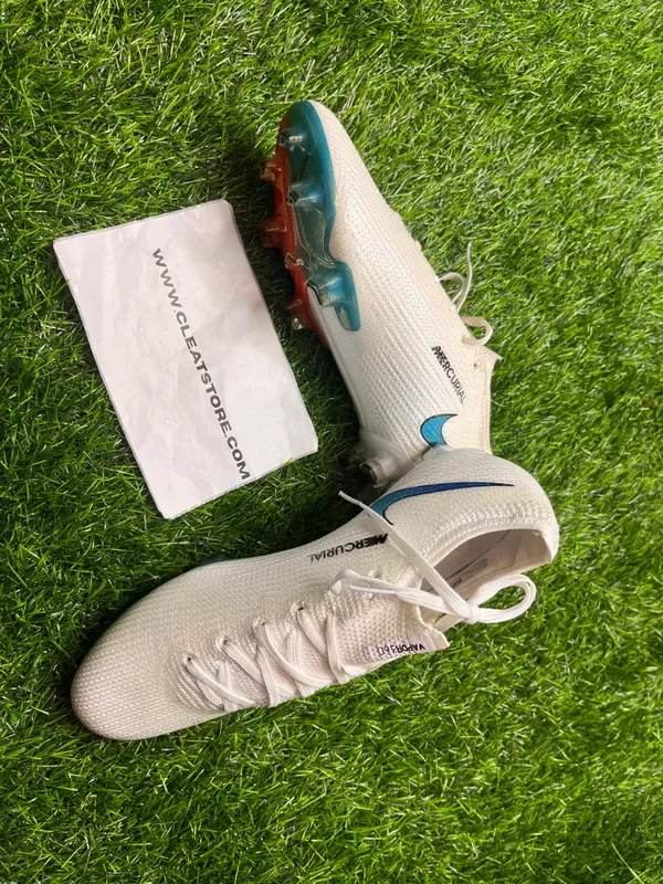 White_Mercurial_Vapor_13_Elite_Low_Ankle_Football_Boots_For_Unisex