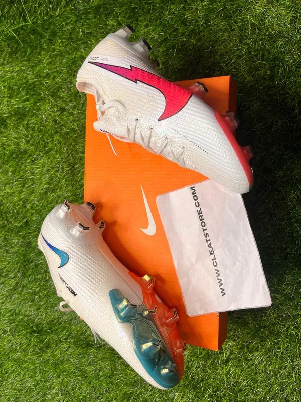 White_Mercurial_Vapor_13_Elite_Low_Ankle_Football_Boots_For_Unisex