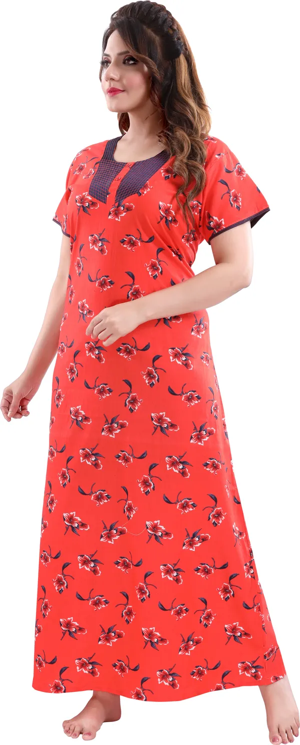 Red_Cotton_Printed_Regular_Nighty_For_Women