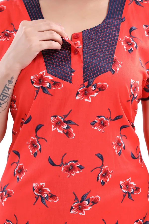 Red_Cotton_Printed_Regular_Nighty_For_Women