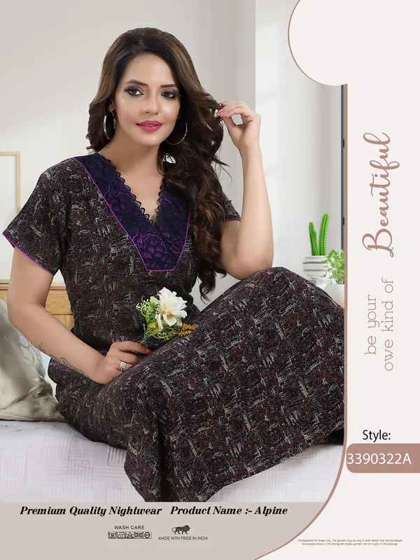 Navy_Alpine_Night_Gown/Night_Dress_for_women