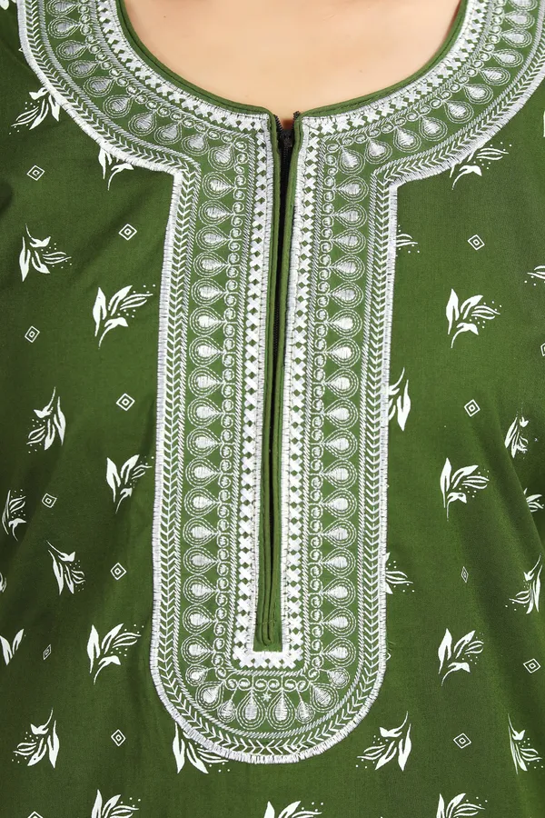 Mahendi_Cotton_Long_Zip_Feeding_Regular_Nighty_For_Women