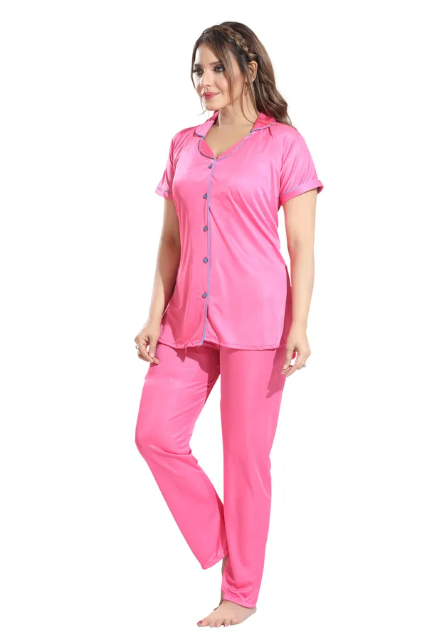 Baby_Pink_Satin_Regular_Confortable_Night_Suit_Set_For_Women
