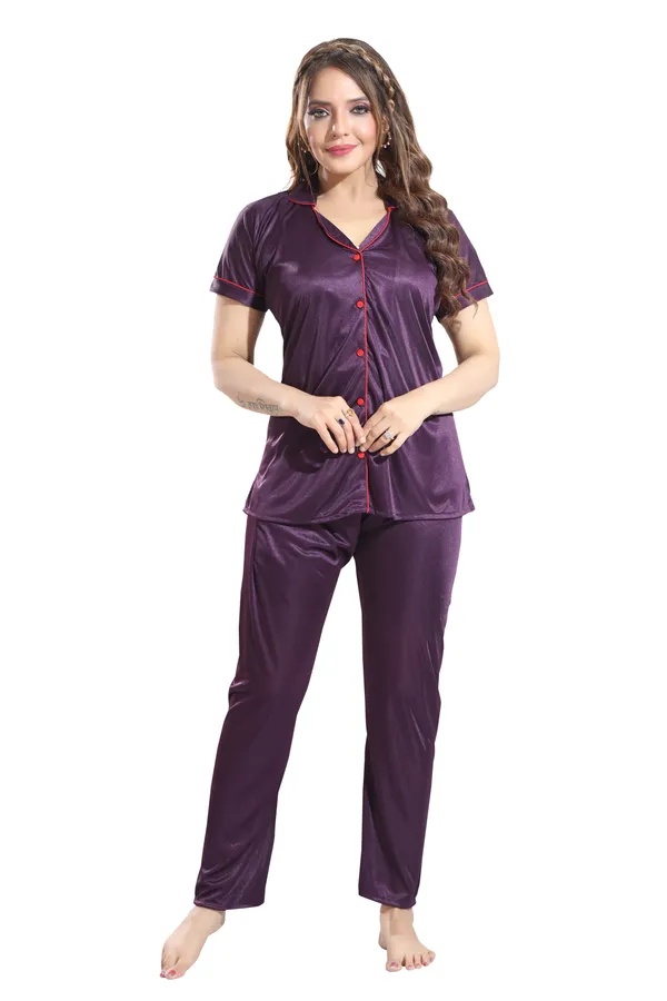 Dark_Purple_Satin_Regular_Confortable_Night_Suit_Set_For_Women