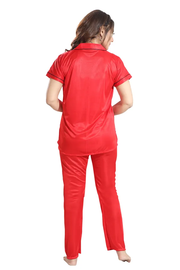 Red_Satin_Regular_Confortable_Night_Suit_Set_For_Women
