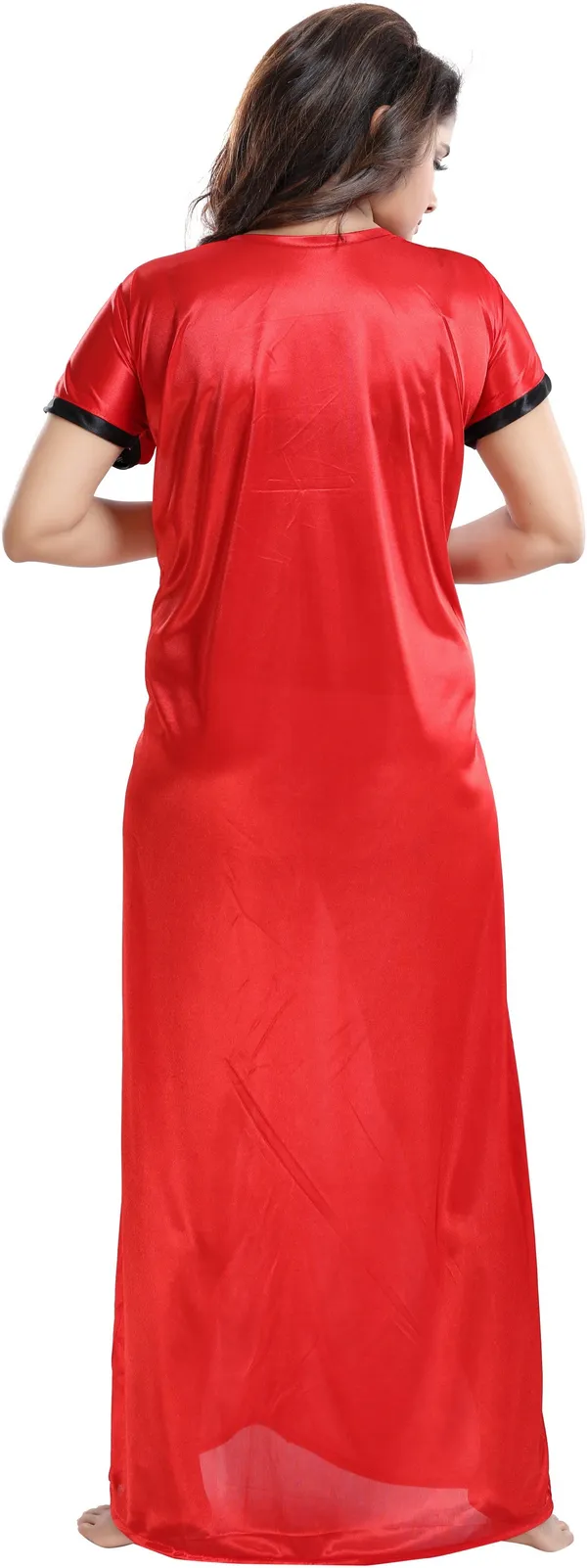 Red_Satin_Lace_Regular_Nighty_For_Women