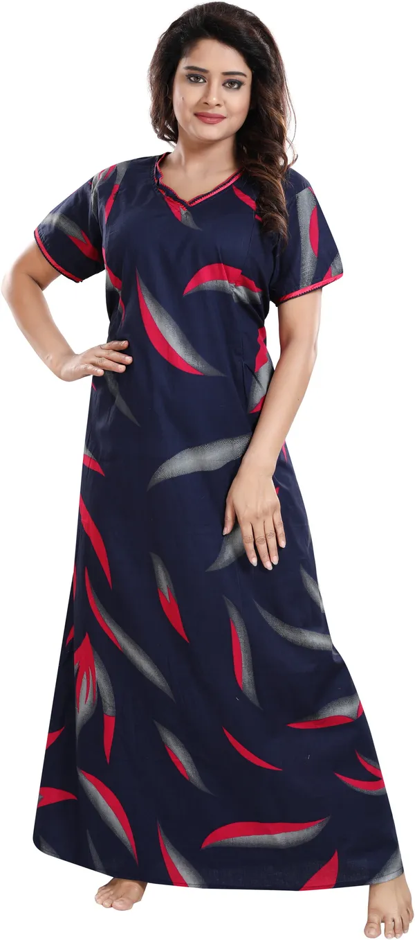 Multicolor_Cotton_Printed_Regular_Maternity_&_Nursing_Nighty_For_Women