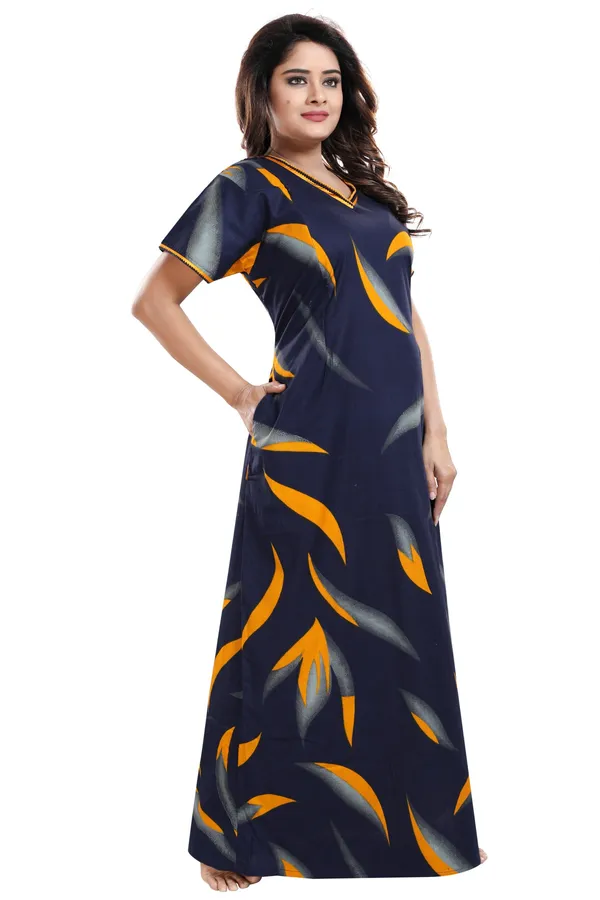 Multicolor_Cotton_Printed_Regular_Maternity_&_Nursing_Nighty_For_Women