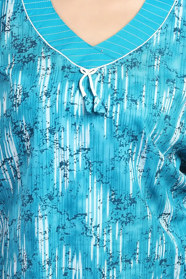 Blue_&_White_&_Dark_Blue_Cotton_Printed_Regular_Nighty_For_Women