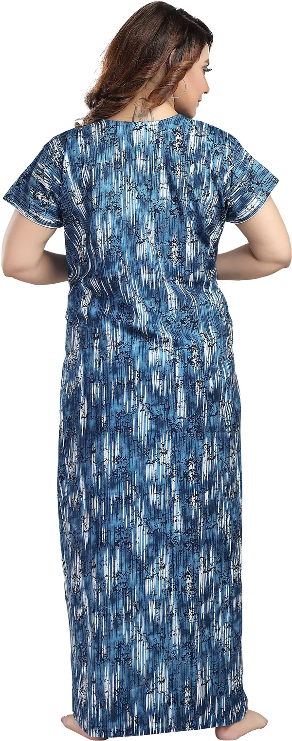 Blue_Cotton_Printed_Regular_Nighty_For_Women