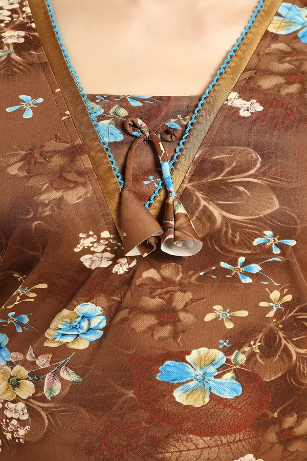 Brown_Sarina_Floral_Regular_Nighty_For_Women