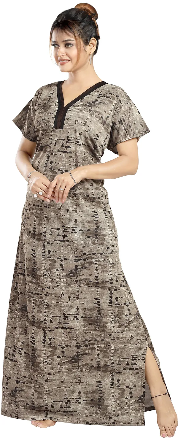 Brown_Sarina_Printed_Regular_Nighty_For_Women