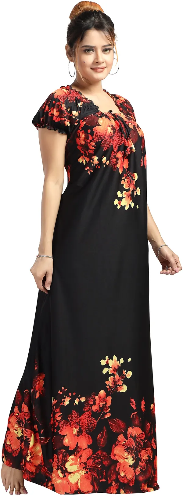 Red_Sarina_Floral_Regular_Nighty_For_Women