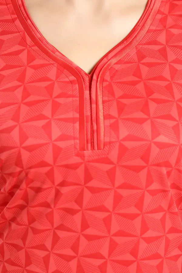 Red_Sarina_Checkered_Regular_Nighty_For_Women