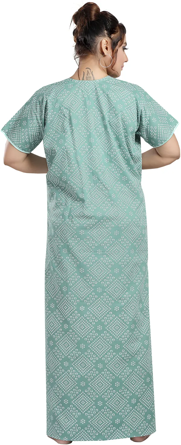 Light_Green_Cotton_Printed_Regular_Nighty_For_Women