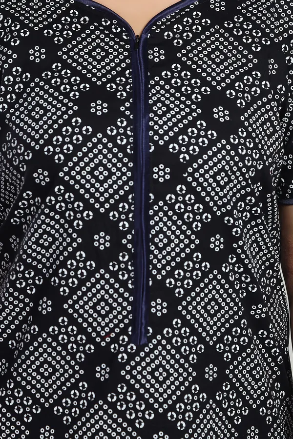 Dark_Blue_Cotton_Printed_Regular_Nighty_For_Women