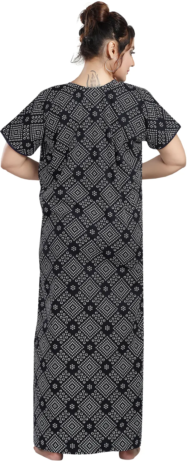 Dark_Blue_Cotton_Printed_Regular_Nighty_For_Women