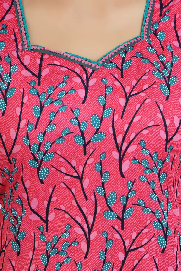 Pink_Cotton_Printed_Regular_Maternity_&_Nursing_Nighty_For_Women