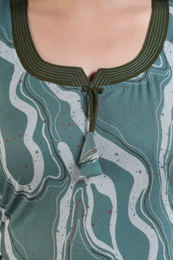 LIFE-TALE_Women_Nighty_(Green)