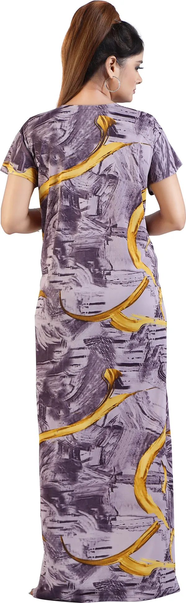 Purple_&_Yellow_Sarina_Self_Design_Regular_Nighty_For_Women