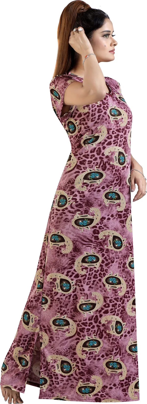 Pink_Sarina_Printed_Regular_Nighty_For_Women