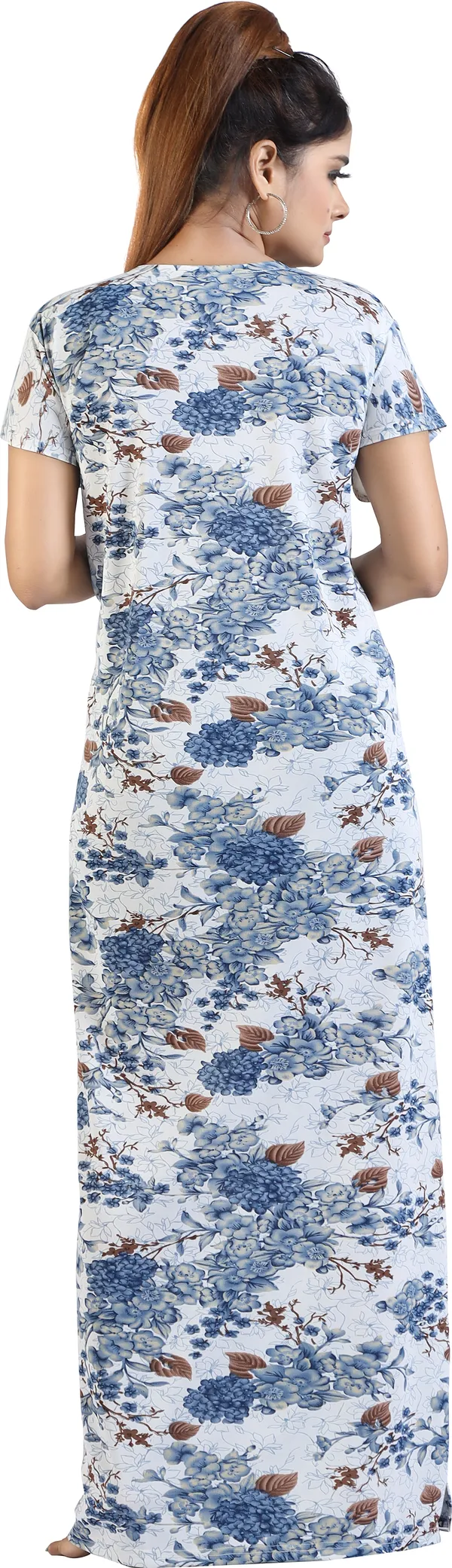 White_&_Blue_Sarina_Printed_Regular_Nighty_For_Women
