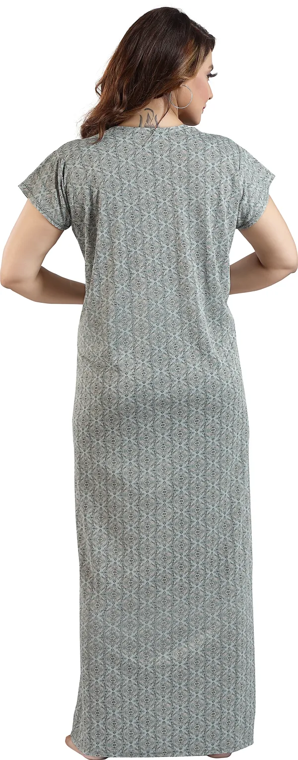 Light_Green_Sarina_Printed_Regular_Maternity_&_Nursing_Nighty_For_Women