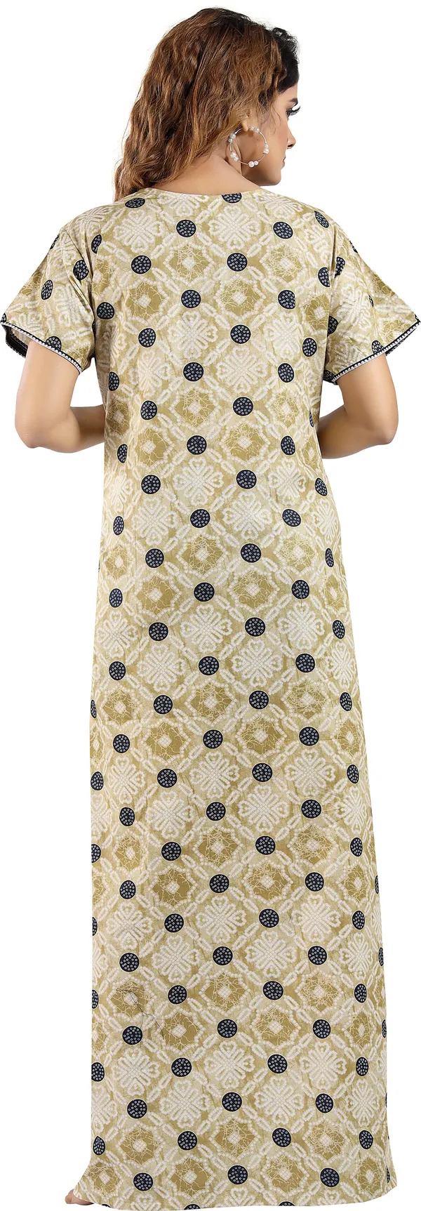 Brown_Cotton_Printed_Regular_Maternity_&_Nursing_Nighty_For_Women