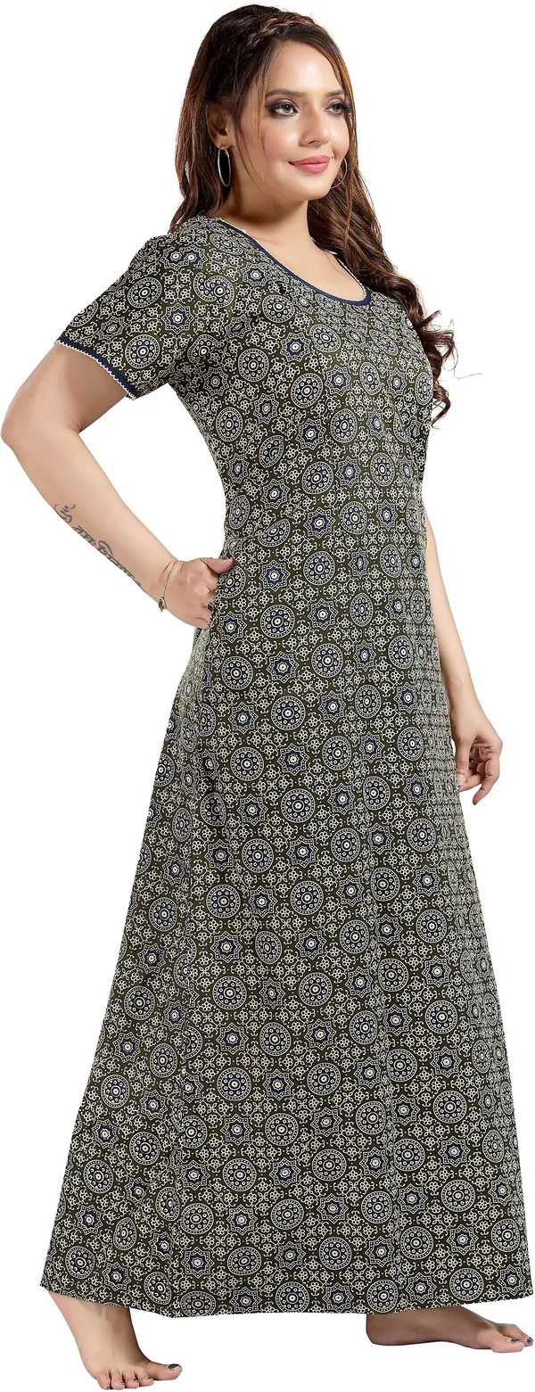 Light_Green_Cotton_Self_Design_Regular_Maternity_&_Nursing_Nighty_For_Women