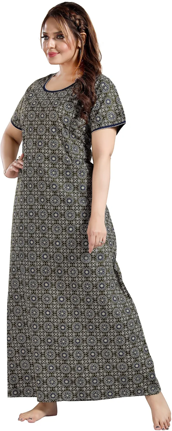 Light_Green_Cotton_Self_Design_Regular_Maternity_&_Nursing_Nighty_For_Women
