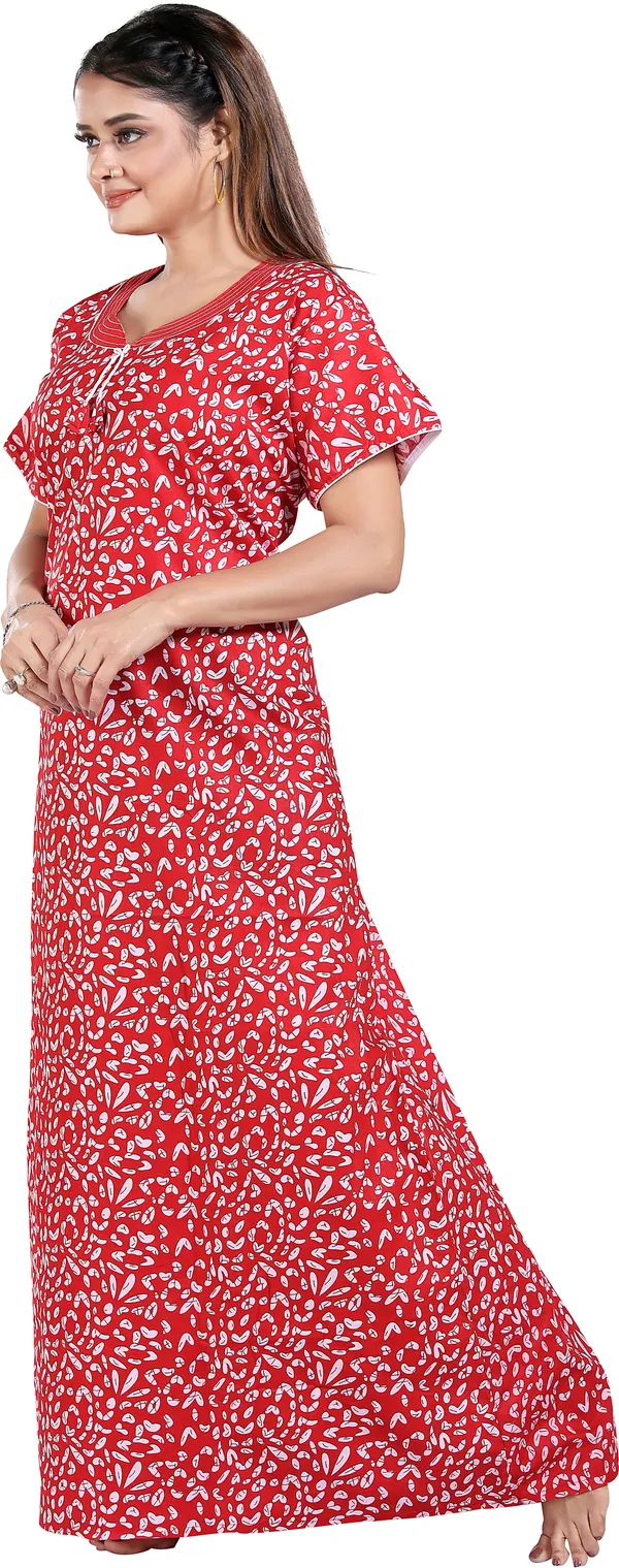 Red_Cotton_Printed_Regular_Nighty_For_Women