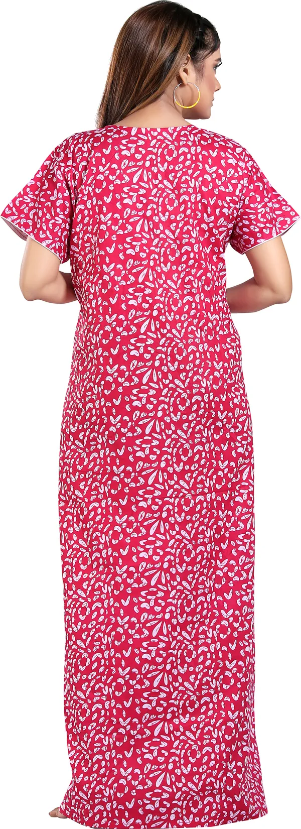 Pink_Cotton_Printed_Regular_Nighty_For_Women