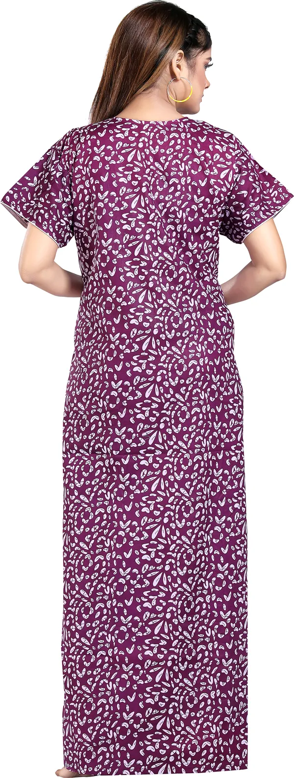 Purple_Cotton_Printed_Regular_Nighty_For_Women